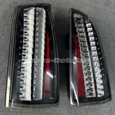 Pair 2pcs Rear Euro Clear Taillight Set Assem...