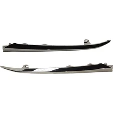 Grille Trim Set For 2018-2020 Honda Accord Sport Driver and Passenger Chrome