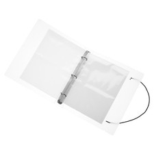 Binder Card Sleeves Recipe Sorter Index Cards Clear Plastic Holder