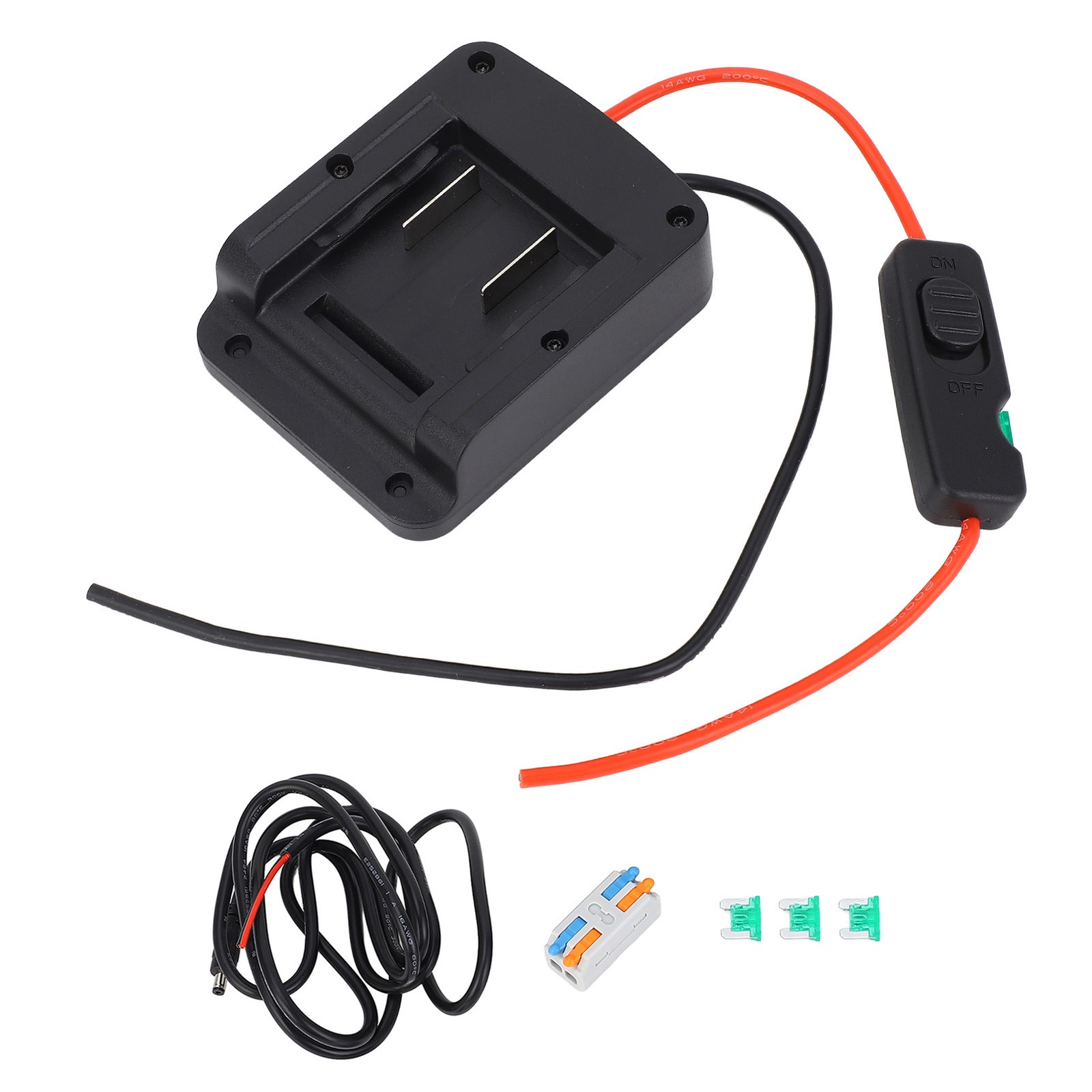 DC Power Cable For Mini Dish Antenna 30A 18V Battery Adapter For Power X
