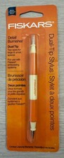 Fiskars Dual-Tip Stylus Detail Burnisher New
