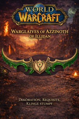 NEU WOW Warglaives of Azzinoth von Illidan 128cm groß für Cosplay Sammler Fans