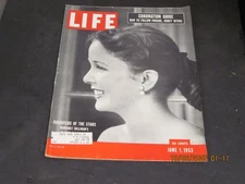 Life Magazine 1953 JUNE 1 DAUGHTERS OF THE STARS MARGARET SULLIVAN