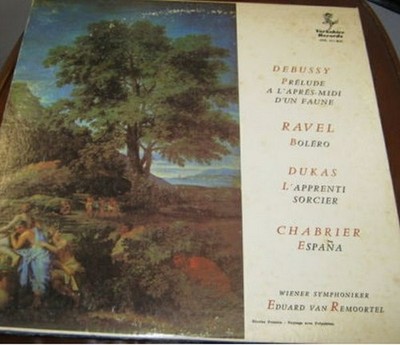 Debussy, L'Apres-Midi / Ravel, Bolero, Vienna, Eduard van Remoortel, Vinyl LP