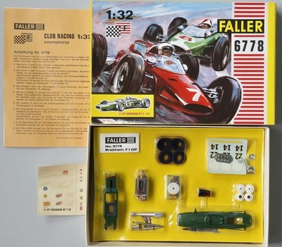 Faller Club Racing 6778 F1 GP Brabham BT-3 Slot Car Auto 1:32