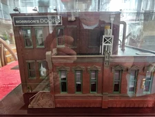 Woodland Scenics O Scale Morrison Door Factory /BR5848 Built & Ready W/LEDs  NIB