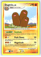 Dugtrio 24/127 Platinum MP Pokemon Card