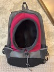 GRESWE Small Pet Carrier Front/Backpack w/Head Out Design PINK - GENTLY USED — photo 9