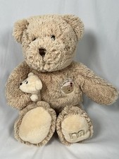 Mothercare Teddy Bear Cuddle With Love Super Soft Toy Plush 0143 Brown 18”