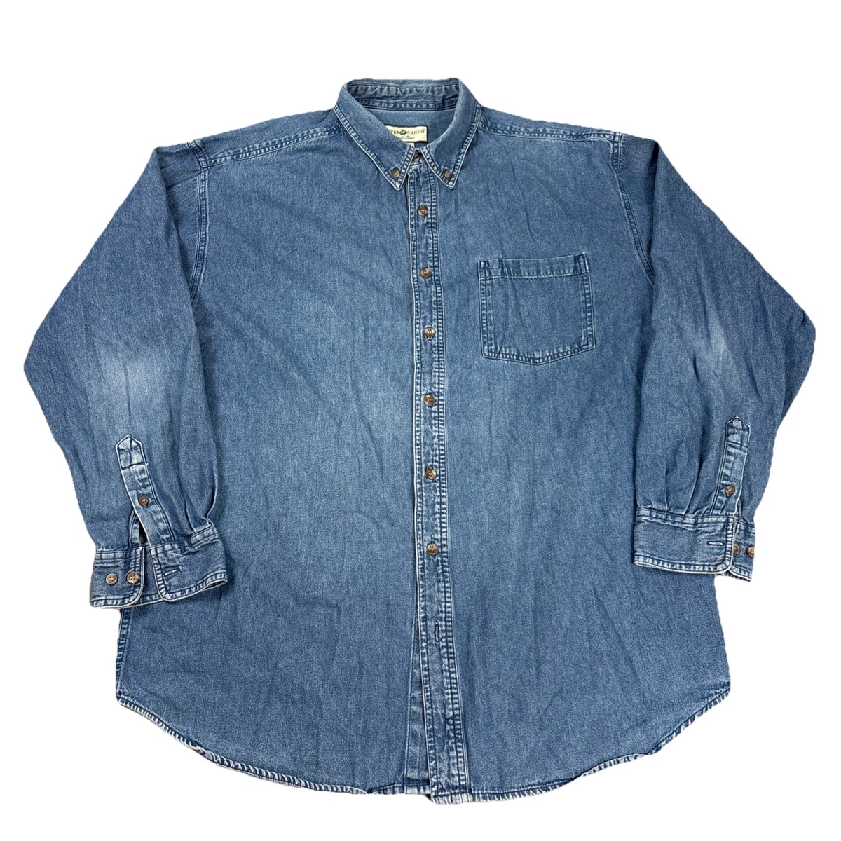 Long Sleeve Chambray Vintage Casual Shirts for Men for sale Long Sleeve Chambray Vintage Casual Shirts for Men for sale
