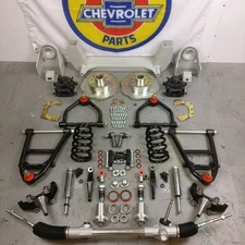 55-59 Chevy Truck MUSTANG II Coil-Over IFS Stock 6x5.5 Power LHD Rack 356 