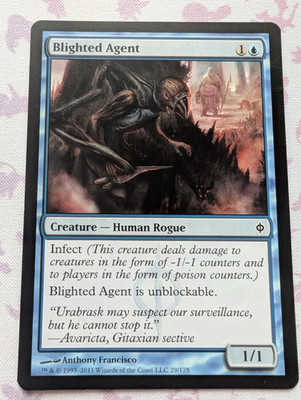 Blighted Agent - New Phyrexia NPH - MTG - LP Magic - 29 C