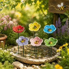 3pcs Bee Butterfly Water Dispenser Insect Dri...