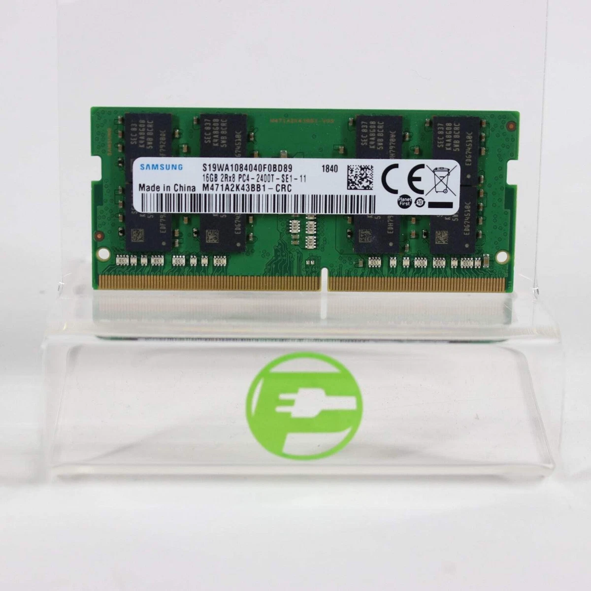 Samsung PC4-19200 (DDR4-2400) Bus Speed Computer RAM 16 GB