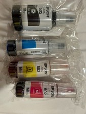 Genuine Epson 502 Ink Bottle 4 Pack for ET-2700 ET-2750 ET-3700 ET-3750