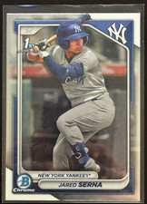 Jared Serna 2024 Bowman #BCP-68 Chrome 1st Prospect New York Yankees