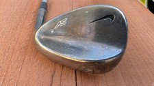 Nike SB Black Milled 56-14 Sand Wedge Golf Club Right Hand Steel Shaft D Gold S