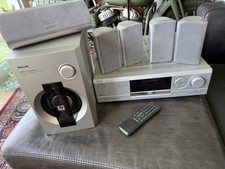 kpl Kino domowe Philips DFR 1600 DVD Odtwarzacz CD Cyfrowy system przestrzenny Cena nowej: 2000.-€