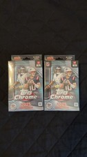 2025 Topps Chrome NFL Football Hanger Box Brand New Sealed (2x Boxes)