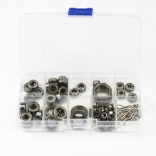 39Pcs Ball Bearing Screw Sealed Kit For 1/10 RC Car Traxxas TRX-4 Trx4 Crawler
