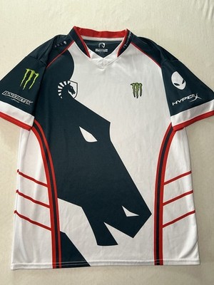 Team Liquid Mens Size XL Official Jersey Alienware Monster Doublelift E-Sports