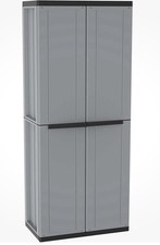 2 Door Storage Cabinet, Terry Jline 368 with 4 Internal Shelves