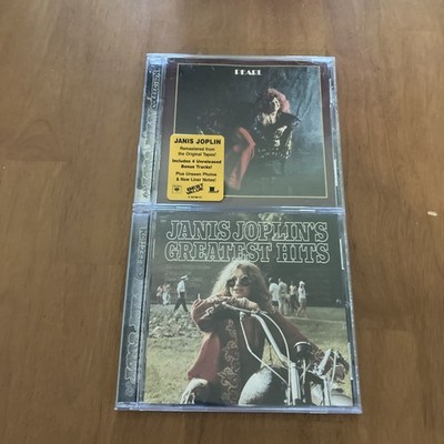 Janice Joplin CD lot (2) Pearl and Greatest Hits