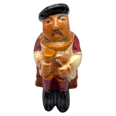 Vintage 1950s-1960s Henry VIII Toby Mug Staffordshire 5.5'' England Hand Painted