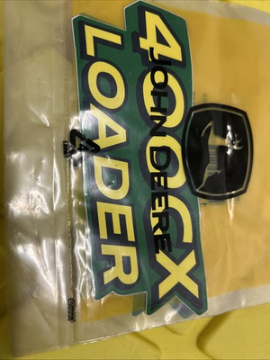 #ad John Deere Label 400CX Loader W49846 $12.59