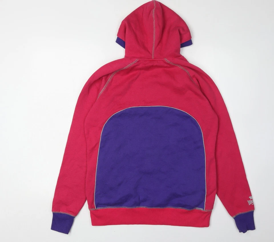 Lonsdale Unisex Multicoloured Pullover Hoodie Size 12 - Image 2 of 4