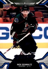 2022-23 Upper Deck MVP #105 Nick Schmaltz Blue Script