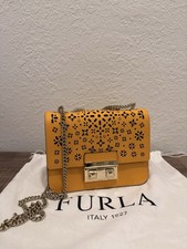 Furla Bella Mini Crossbody Bag Mustard Yellow...