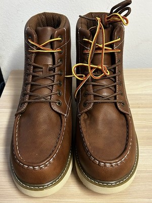 Portland Boot Company Men's Fulton Leather Lace Up Boots Size 13W  New No Box