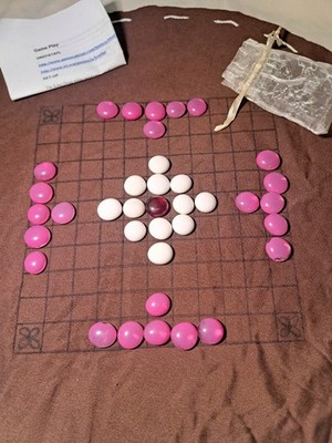 viking hnefatafl chess game handmade