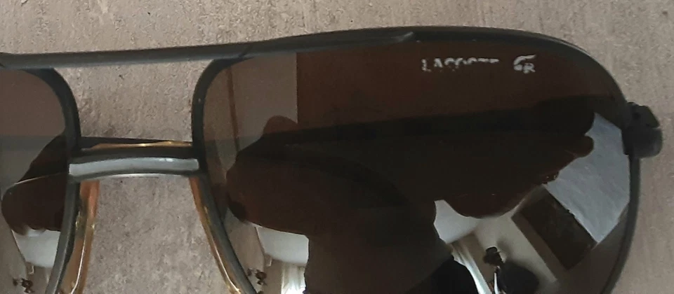 Lunettes de soleil Lacoste Vintage - Photo 2/4
