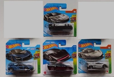 Hot Wheels Exotics Knightrider + McLaren + Jesko + Lamborghini Centario