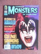 FAMOUS MONSTERS #226 (1999) US mag GENE SIMMONS, KISS, LON CHANEY