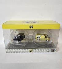 M2 Machines 2024 Christmas Ornament 2-Pack - Moon Eyes 1971 Chevy Van G10 - New