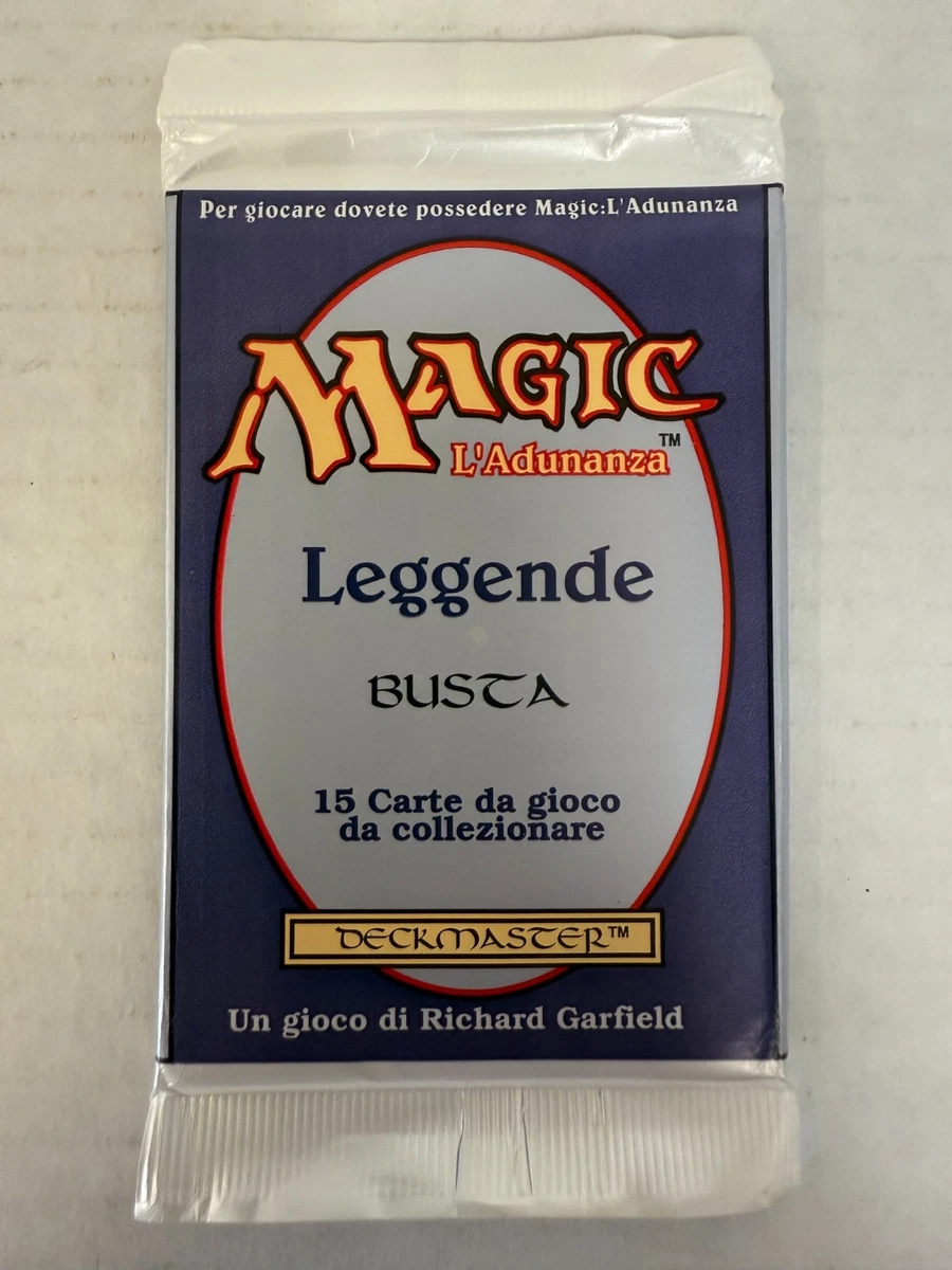 Legends レジェンド 未開封 ブースターパック it イタリア語 MTG イタリア語)レジェンド ブースターパック / Legends Booster Pack