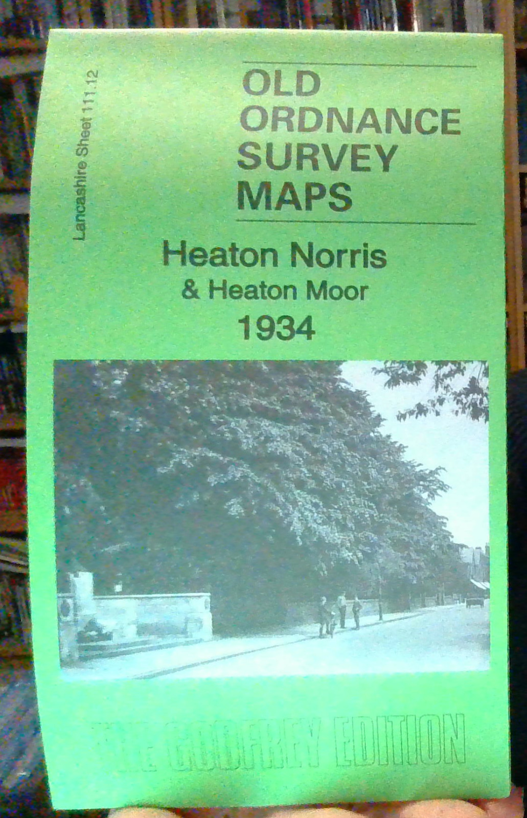 MAP OF Heaton Norris 1934 Lancashire Sheet 111.12 NEW