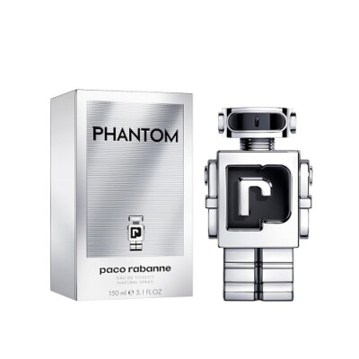 PACO RABANNE PHANTOM 150ML EAU DE TOILETTE SPRAY NACHFÜLLBAR NAGELNEU & VERSI...