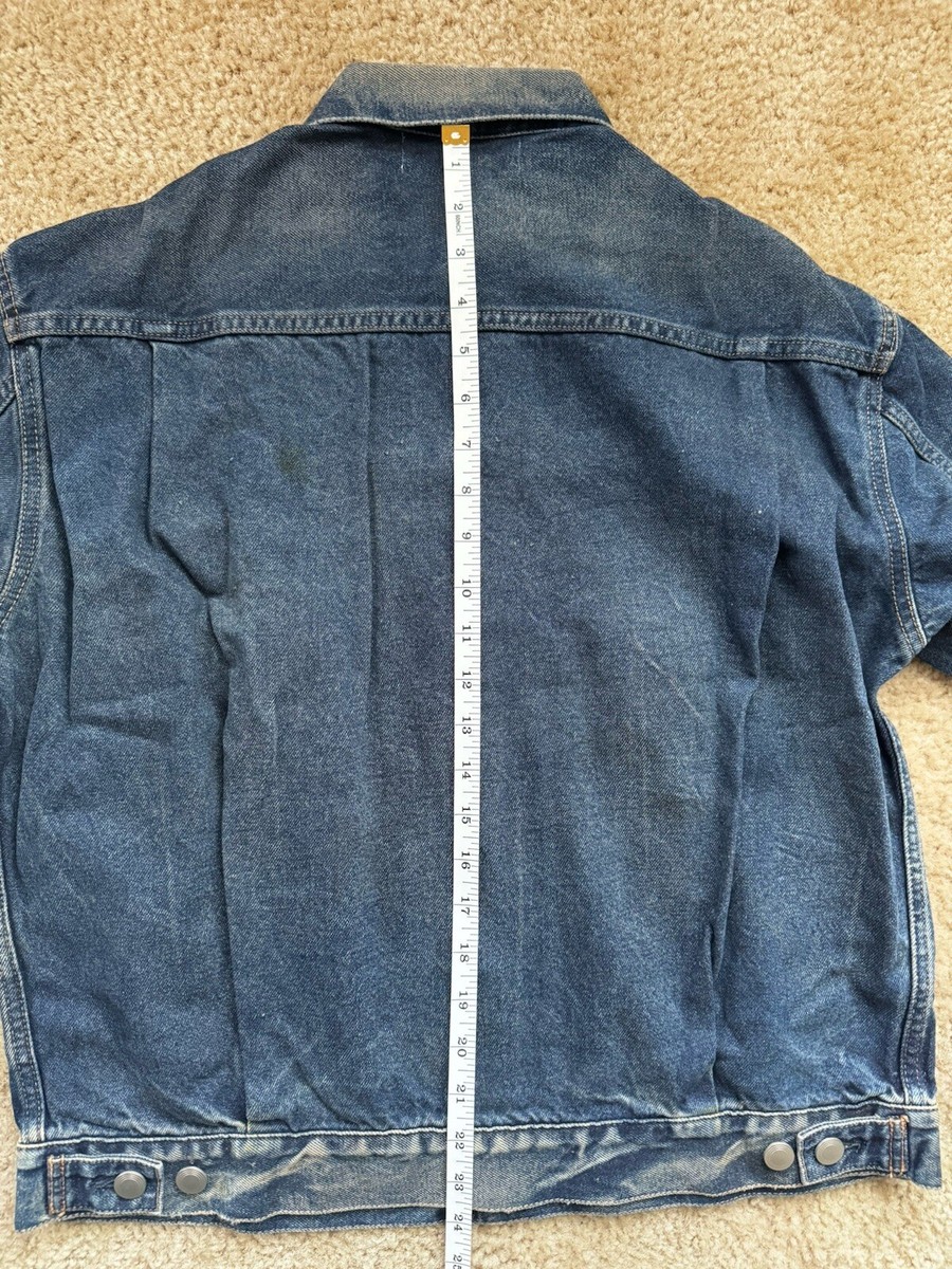 John Elliott Japan Made Japanese Denim Thumper Jacket Type II