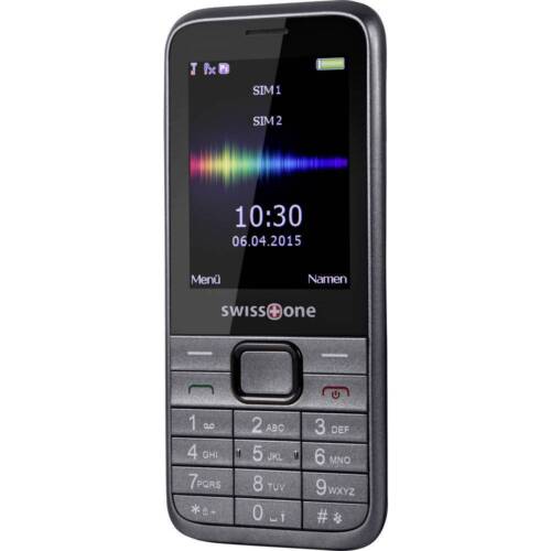 swisstone SC 560 Dual-SIM-Handy Schwarz - Bild 2 von 5