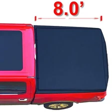 8' Soft Roll Up Tonneau Cover for 2000-2006 Toyota Tundra  Truck Bed Cover