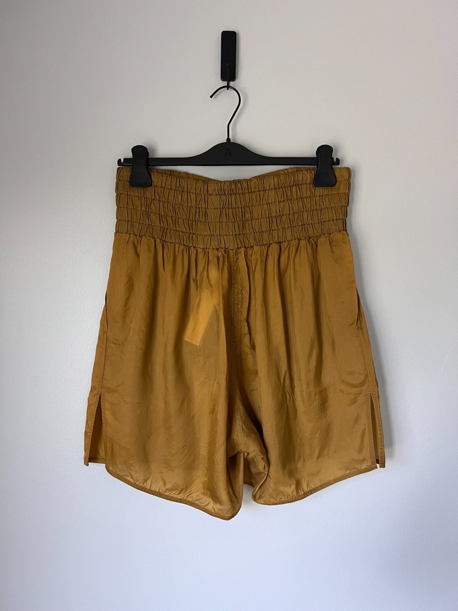 Rick Owens Boxing Shorts - Size 50 - Sulphate Yellow - NEW