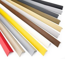 Quest profilo angolare autoadesivo 40 x 40 mm PVC plastica protezione bordi 7...