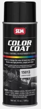 SEM 15013 Color Coat Landau Black Vinyl Spray Auto Paint 12 oz. SEM 15013