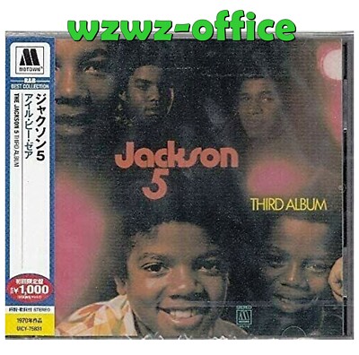 The Jackson 5 SEALED BRAND NEW CD ''Third Album'' I'll Be There Japan OBI E