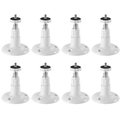 8 Pack Wall Camera Mount Bracket Indoor Outdoor for Arlo Pro Security Adjustable