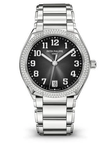 Patek Philippe — Patek Philippe Twenty~4 Automatic 36mm Steel Diamond Bezel Ladies 7300/1200A-010